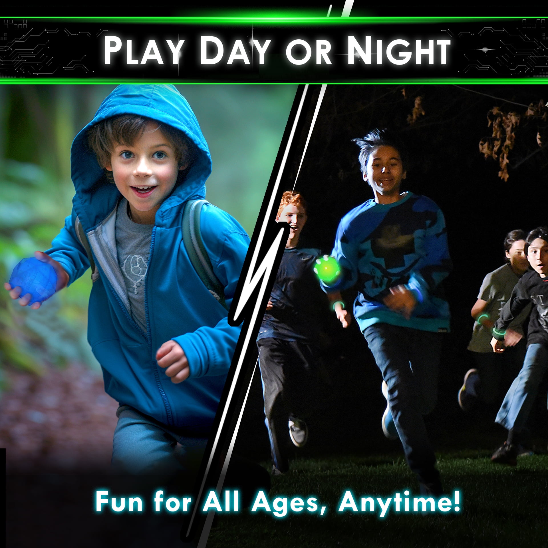 REDUX: The Original Glow in the Dark Capture the Flag Outdoor Game