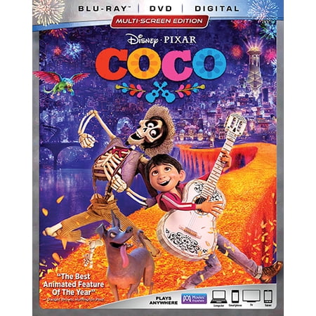Coco (Blu-ray + DVD + Digital)