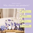 thumbnail image 4 of Cestas de regalo para spa Body & Earth, 11 unidades, color lavanda con baño de burbujas, 4 of 7