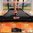 thumbnail image 2 of Folding Treadmill w/ Incline, 3.5HP Treadmill for Home w/ 330lb Capacity, 71 Programs, 2 of 10