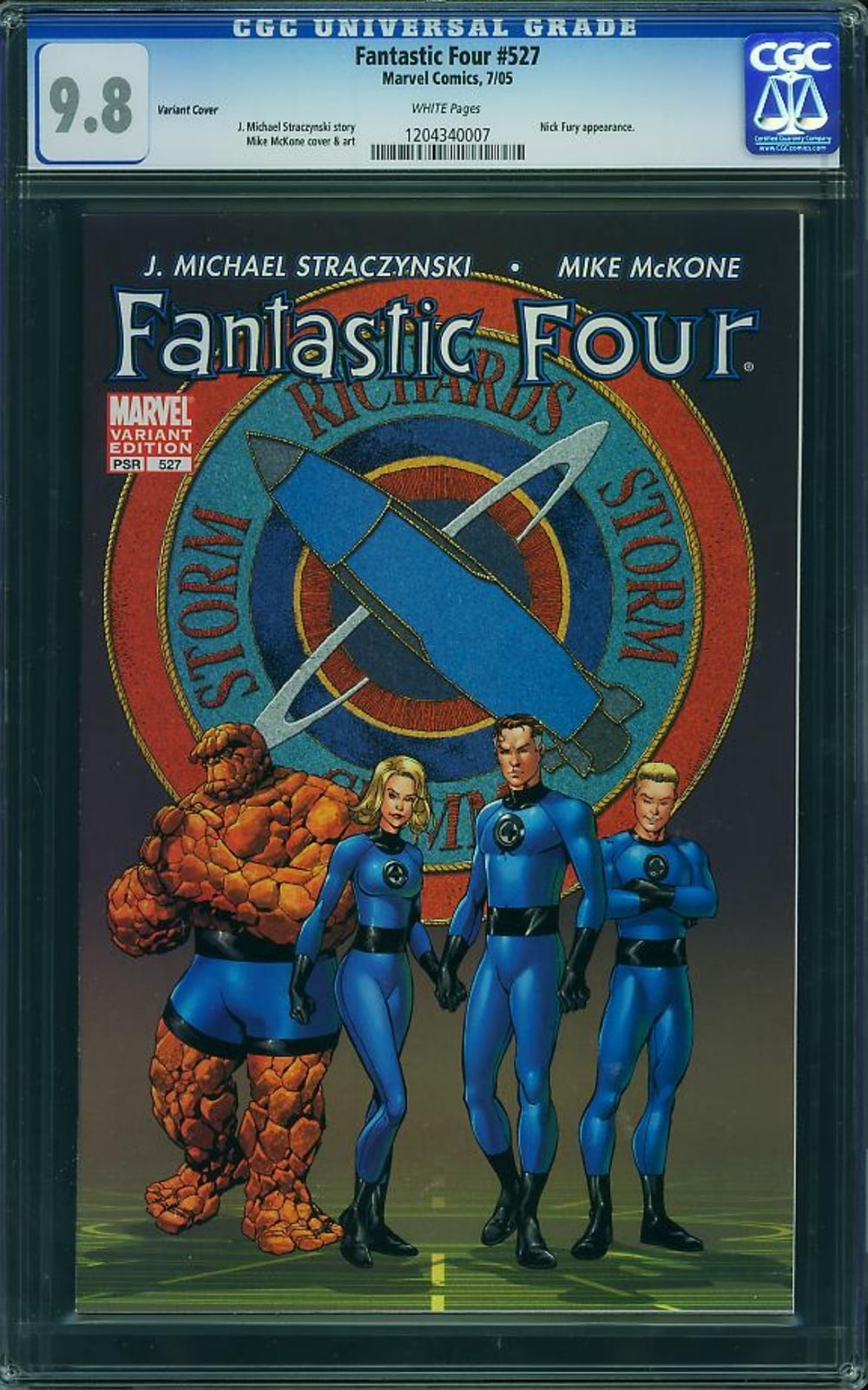 Cover of Fantastic Four #527