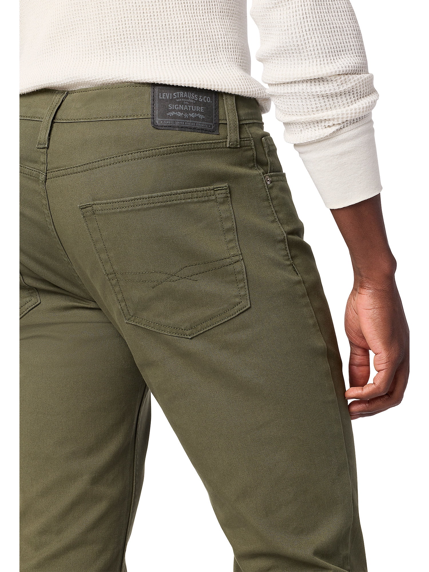 Levi Strauss Signature Men's and Big and Tall Slim Fit Jeans