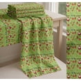 thumbnail image 6 of Soimoi Green Cotton Voile Fabric Heart,Santa & Baubles Christmas Fabric Prints By Yard 42 Inch Wide, 6 of 7