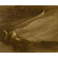 thumbnail image 2 of Eugène Carriere 18x15 Black Ornate Wood Framed Double Matted Museum Art Print Titled - The Surveys (1901), 2 of 5