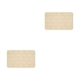 thumbnail image 4 of Maytalsory Quick-drying Bathroom Rugs Exquisite Crafted For Easy Cleaning Toilet Rugs Bath Mat Carpets Khaki 2PCS, 4 of 6