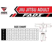 Brazilian Jiu Jitsu Gi Ray Series for Adult Men by Fadi Sports - Blue Color A0