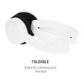 thumbnail image 5 of Docooler 3.5mm Wired Over-ear Headphones Foldable Sports Headset Portable Earphones for MP4 MP3 Smartphones Laptop White, 5 of 5