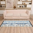 thumbnail image 2 of Yayeee Runner Rug for Bedroom 2'x6' Machine Washable Hallway Non Slip Mat, Winter Village Serenity, 2 of 8