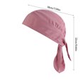 thumbnail image 4 of Naiovety Sombreros Gorros de quimio Pañuelo para la cabeza Bandana Quick Sun Pasamontañas atado por detrás Hip Pop Head Wrap Casco Capucha interior Ciclismo rojo púrpura Naiovety OD020489-11B, 4 of 6