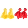 thumbnail image 1 of Phenofice 4 Pcs Drapeau Rouge Jaune en Nylon Rectangle Accessoires de Jeu de Soccer, 1 of 8