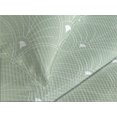 thumbnail image 3 of Ambesonne Art Deco Quilted Coverlet 3 Pcs, Pale Green Classic Scales, Queen Size, Pale Green and White, 3 of 4