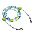 thumbnail image 1 of Chaînes de Lunettes Perlées pour Femmes Filles, Cordons de Lunettes de Lecture Colorés, 1 of 6