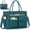 Green, variant on Teacher Tote Bag with Insulated Lunch Compartment Lightweight 15.6 inch Laptop Bag for Women Work Bags Nurse Tote Bags,Black