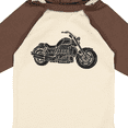 thumbnail image 4 of Inktastic Distressed Motorcycle Boys or Girls Long Sleeve Baby Bodysuit, 4 of 5