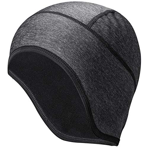 ROCK BROS Helmet Liner Thermal Neck Gaiter Skull Cap Cycling Running Beanie Caps for Men Women