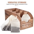 thumbnail image 3 of Shisuyan Wood Tea Organizer Rectangular 1Pack For Kitchen Organization, 3 of 8