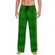 thumbnail image 4 of Pantalones de pijama largos para hombre, informales, con estampado a cuadros, holgados, deportivos, elásticos, rectos, vintage, con bolsillos, 4 of 6