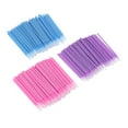 thumbnail image 5 of LEORX Disposable Micro Applicator Brush for Makeup Use Great for Eyelash Extension and Nail Art 300pcs, 5 of 8