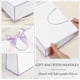 thumbnail image 3 of Bolsas de regalo Silkfly, 12 unidades, color lavanda blanco, 30 x 25 x 10 cm, 3 of 6