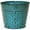 Lagoon, variant on Robert Allen MPT02008 Laurel Series Metal Planter Flower Pots, 8", Lagoon