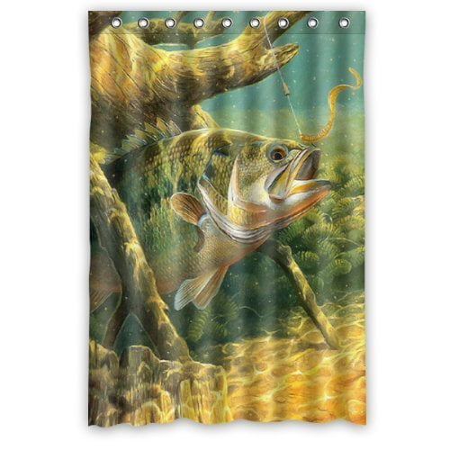 Greendecor Large Mouth Bass Colorful Bling Jumping Out Of The Sea