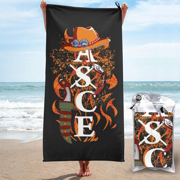 Oversized Super Absorbent Bath Towel Quick Dry Beach Towels One Piece Ace Fashion Beach Towel for Women Men Adults Camping,Travel,Sports,Beach,Swimming