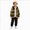 Yellow, variant on Xyant Toddler Boy Clothes 2 Piece Plaid Hooded Button Top Jogger Pants Set Little Boys Fall Winter Outfits, Size 2-7 Years