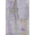 thumbnail image 2 of Addison Rugs Mayfield Premium Machine Washable Transitional Abstract Lavender Rectangle Rug, 9' x 12', 2 of 7
