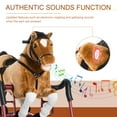 thumbnail image 4 of Kids Bike Durable Plush Toddlers Spring Rocking Horse, Bouncing Rocker Toy with Realistic Sounds,Boys Bike, 4 of 5