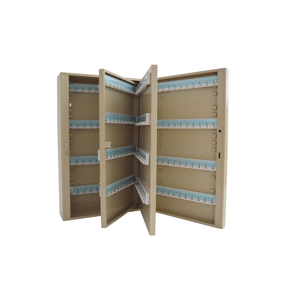 INTSUPERMAI Key Storage Cabinet Lock Box for 240 Keys Wall Mounted Steel Key Lock Safe Box