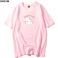 thumbnail image 2 of Sanrio algodón Y2k camiseta mujer Lolita Lolita Kawaii dibujos animados moda ropa camiseta coreana japonesa camiseta Tops camisetas 2000s xuanjing  unisex, 2 of 2