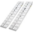 thumbnail image 1 of Aluminum Trailer Ramps, 72"x15" 2Pcs Heavy - Duty with Top Hook, Universal Loading Ramps for Truck, Tractor, Lawn Mower, Snow Blower, 1 of 8