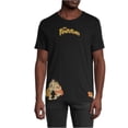 thumbnail image 4 of Camiseta gráfica Elevenparis de los Picapiedra para hombre black2 S, 4 of 5