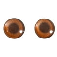 thumbnail image 2 of Bronze Metallic Glass Eyes, 2 of 7