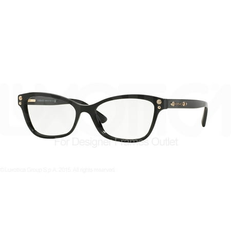 VERSACE Eyeglasses VE 3208 GB1 Black 54MM
