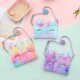 thumbnail image 4 of Bolso Bandolera De Felpa De Unicornio Para Niñas Y Niños, Bolso De Hombro Bonito, Bolso De Cartera Para Niños Speravity AP007650-02, 4 of 6