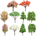 thumbnail image 1 of Adornos de árbol simulados, mesa de arena, árbol falso, adornos de árbol de micropaisaje, 10 Uds., 1 of 4
