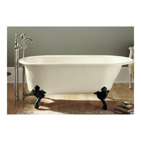 Kohler K-710-W-0 Iron Works Historic Bath White Back