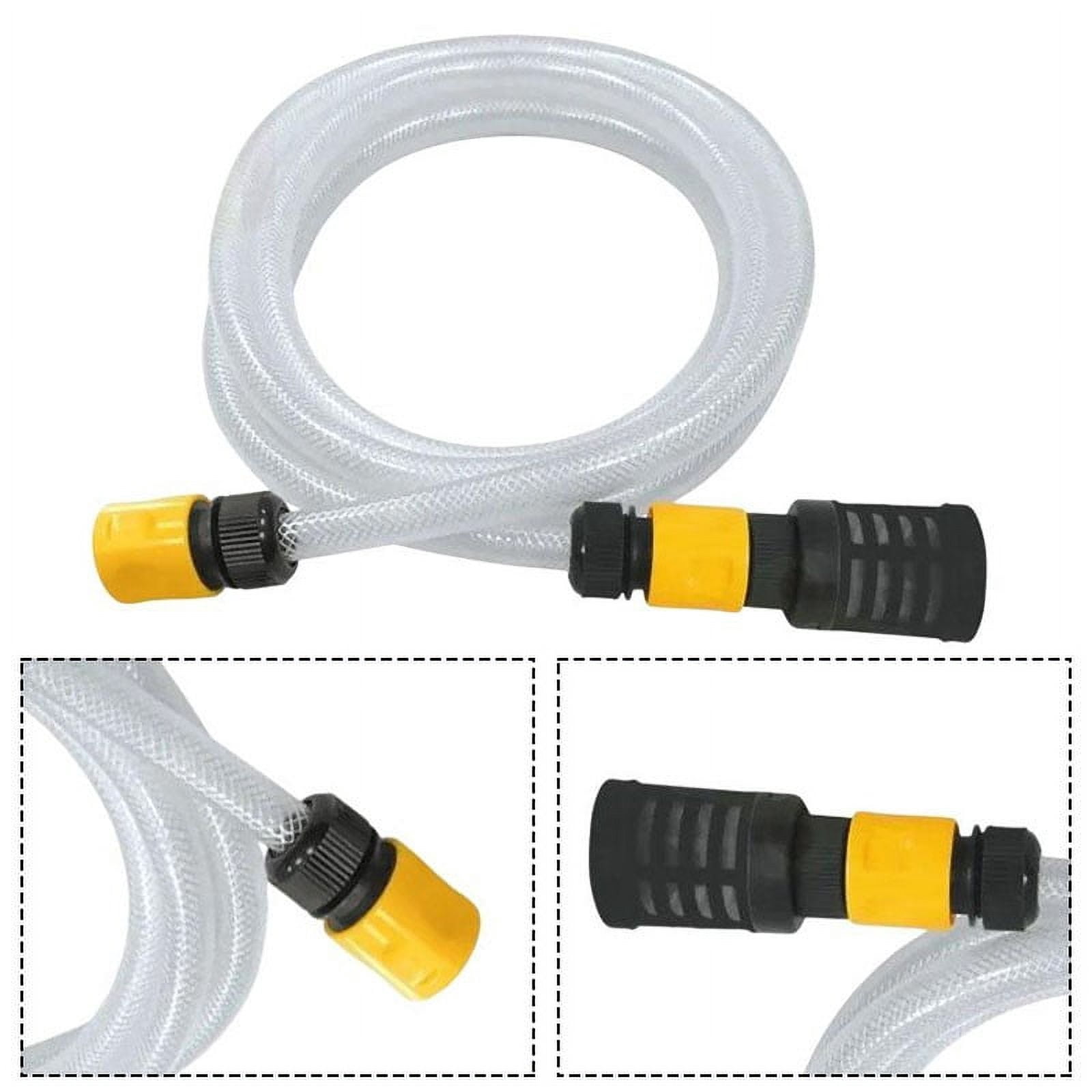 Two Length Option Essential Household Water Inlet Hose Paired With An Effective Stopping Mechanism For Gardens