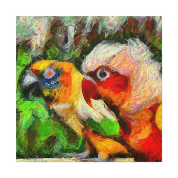 Birds In Flight Impression - Canvas