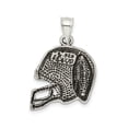 thumbnail image 4 of FB Jewels Sterling Silver Antiqued Football & Helmet Pendant, 4 of 4