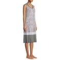thumbnail image 3 of Secret Treasures Modern Midi Nightgown (Women's or Women's Plus), 1 Pack, 3 of 6