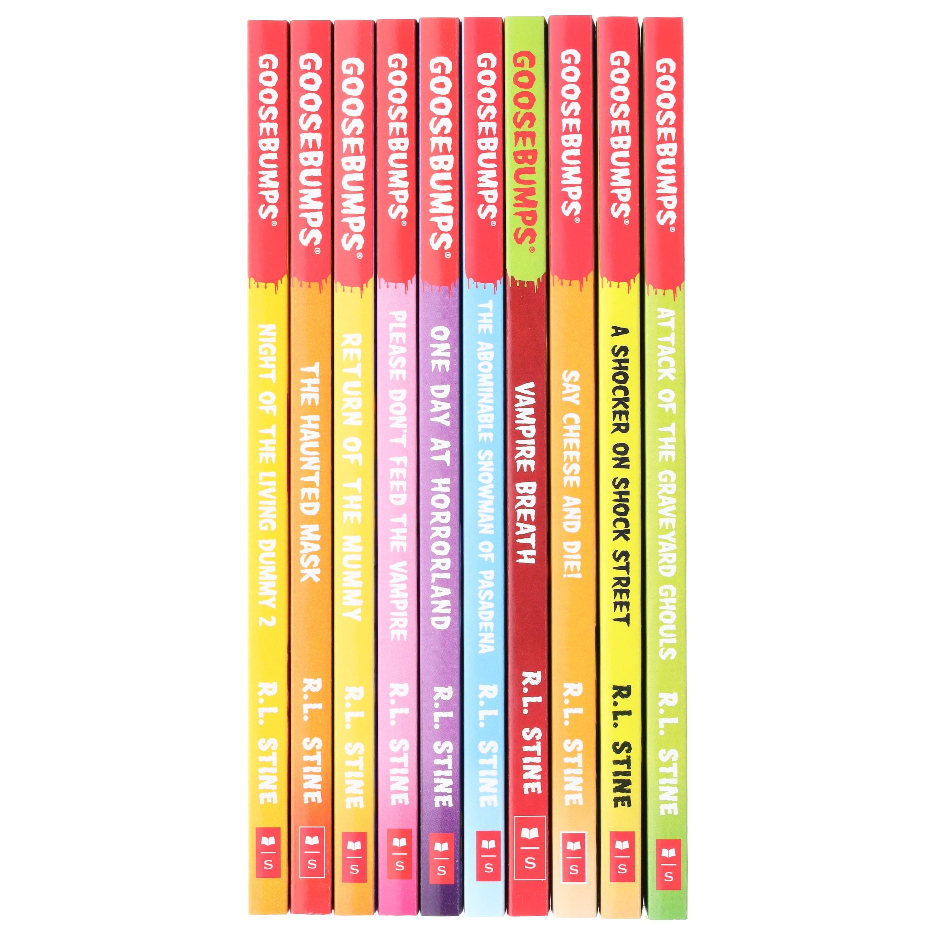 Scholastic, Goosebumps 10 Books Set Collection, Paperback, Classic