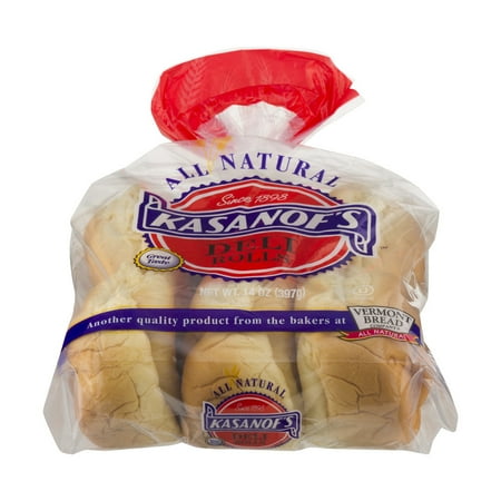 Superior Bakery Kasanofs Deli Rolls, 14 oz