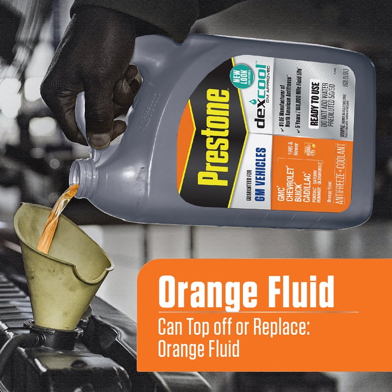 Prestone DEX-COOL Antifreeze+Coolant for GM Vehicles; Extended