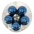 thumbnail image 4 of 1.25 Inch (30mm) 40 count Shiny Midnight Blue Glass Ball Christmas Ornaments, 4 of 5