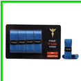 thumbnail image 2 of Ty Sleek Ultrathin Sweat-Absorbing Overgrip for Sports Rackets Pack of 4 Blue, 2 of 4