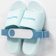 thumbnail image 2 of Zapato montado en la pared espacio ahorro de espacio zapatos deportes zapatos de almacenamiento plástico almacenamiento organización colgante accesorios para el hogar azul tholdsy HA012075-02, 2 of 7