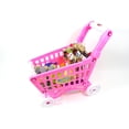 thumbnail image 3 of PlayWorld Kitchen Connection Toy Shopping Cart Playset- Pink, 3 of 6