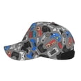 thumbnail image 5 of Disketp Video Game Print Baseball Caps For Outdoor Sports Fashion Casual Outdoor Caps Men Women, 5 of 9